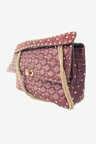 Valentino Rockstud Spike Shoulder Bag - Designer Handbags at The Find Luxury Resale - Vancouver, Canada