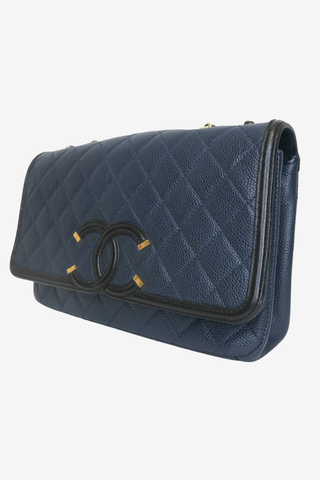 Chanel Medium Filigree Flap Bag - Designer handbag at The Find Luxury Resale - Vancouver, Canada