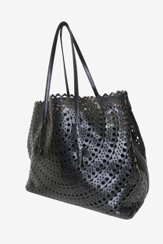 Alaia Black Tote Bag - Designer Totes at The Find Luxury Resale - Vancouver, Canada