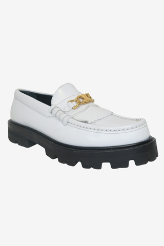 Celine Horsebit Accent Leather Loafers sz 36 - Designer Loafers at The Find Luxury Resale - Vancouver, Canada
