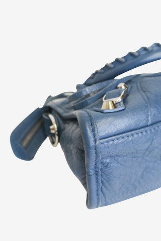 Balenciaga Leather Motocross Mini City - Designer handbag at The Find Luxury Resale - Vancouver, Canada