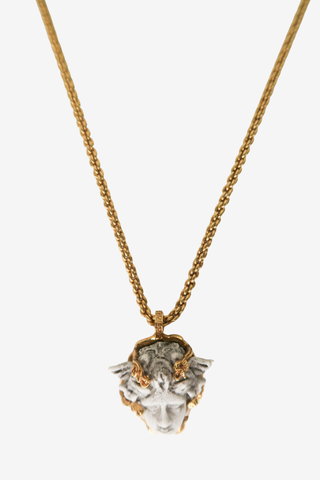 Versace Medusa Pendant Necklace - Designer Necklace at The Find Luxury Resale - Vancouver, Canada