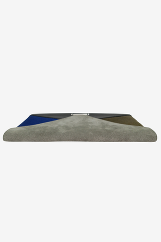 Celine Multi Colour Leather/Suede/Pony Hair Clutch - Designer Handbags at The Find Luxury Resale - Vancouver, Canada