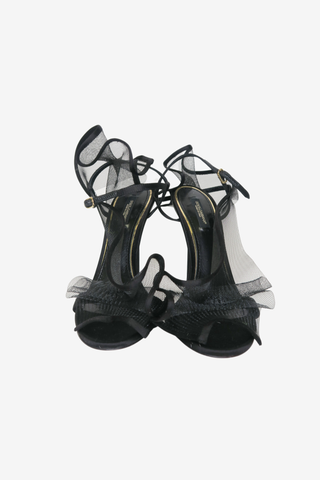 Dolce & Gabbana Mesh Sandals sz 38 - Designer shoes at The Find Luxury Resale - Vancouver, Canada