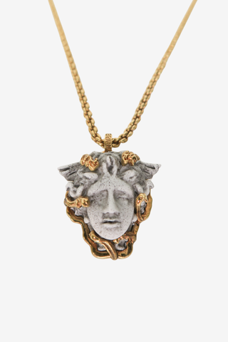 Versace Medusa Pendant Necklace - Designer Necklace at The Find Luxury Resale - Vancouver, Canada