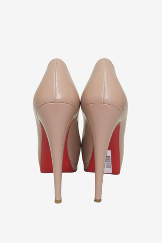 Christian Louboutin Open Toe Pumps sz 37 - Designer pumps at The Find Luxury Resale - Vancouver, Canada