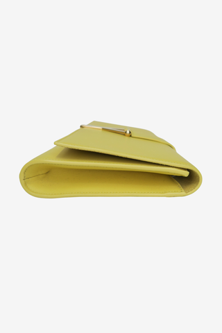 Saint Laurent Yellow Clutch - Designer clutch at The Find Luxury Resale - Vancouver, Canada