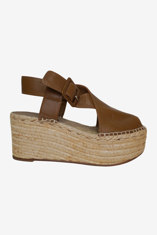 Celine Wedge Sandals sz 38