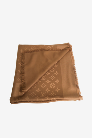 Louis Vuitton Silk Shawl - Designer scarf at The Find Luxury Resale - Vancouver, Canada