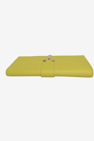 Saint Laurent Yellow Clutch - Designer clutch at The Find Luxury Resale - Vancouver, Canada