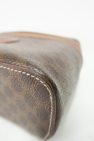 Celine Vintage Macadam Vanity Handbag - Designer Handbags at The Find Luxury Resale - Vancouver, Canada
