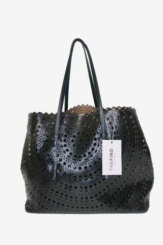 Alaia Black Tote Bag - Designer Totes at The Find Luxury Resale - Vancouver, Canada
