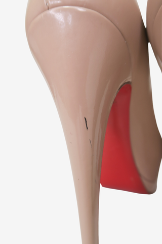 Christian Louboutin Open Toe Pumps sz 37 - Designer pumps at The Find Luxury Resale - Vancouver, Canada