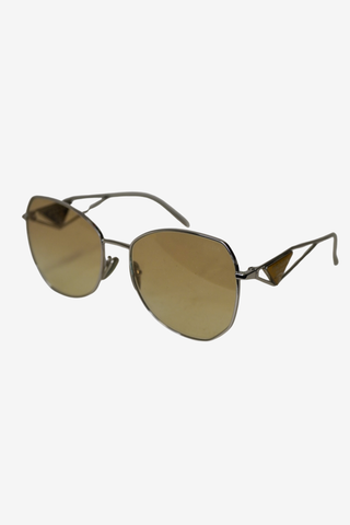 Prada Metal Frame Sunglasses - Designer sunglasses at The Find Luxury Resale - Vancouver, Canada