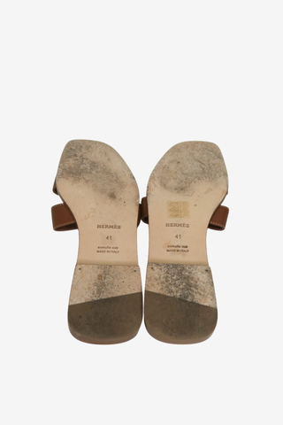 Hermès Oran Slides sz 41 - Designer shoes at The Find Luxury Resale - Vancouver, Canada