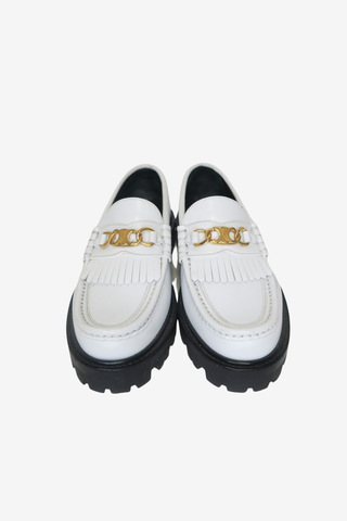 Celine Horsebit Accent Leather Loafers sz 36 - Designer Loafers at The Find Luxury Resale - Vancouver, Canada