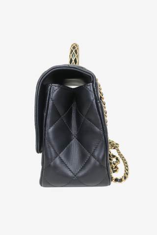 Chanel Quilted Top Handle Bag - Designer Handbags at The Find Luxury Resale - Vancouver, Canada