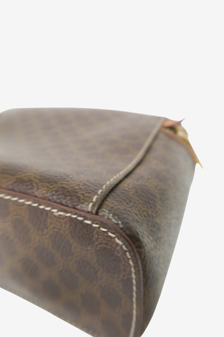Celine Vintage Macadam Vanity Handbag - Designer Handbags at The Find Luxury Resale - Vancouver, Canada