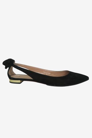 Aquazzura Suede Flats sz 36