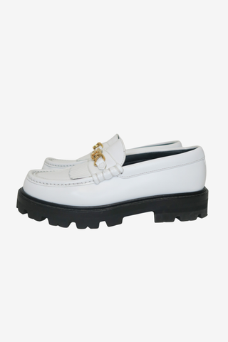 Celine Horsebit Accent Leather Loafers sz 36 - Designer Loafers at The Find Luxury Resale - Vancouver, Canada