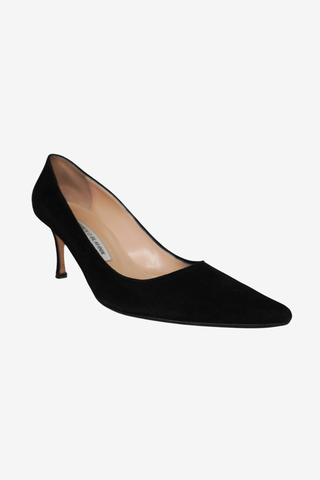 Manolo Blahnik Suede Pumps sz 38.5