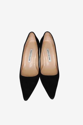 Manolo Blahnik Suede Pumps sz 38.5