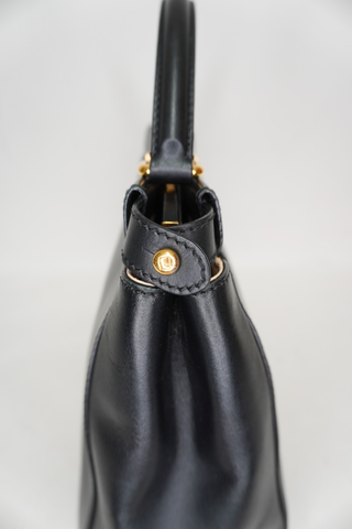 Fendi Black Leather Peekaboo