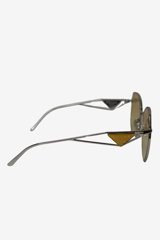 Prada Metal Frame Sunglasses - Designer sunglasses at The Find Luxury Resale - Vancouver, Canada