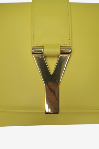 Saint Laurent Yellow Clutch - Designer clutch at The Find Luxury Resale - Vancouver, Canada