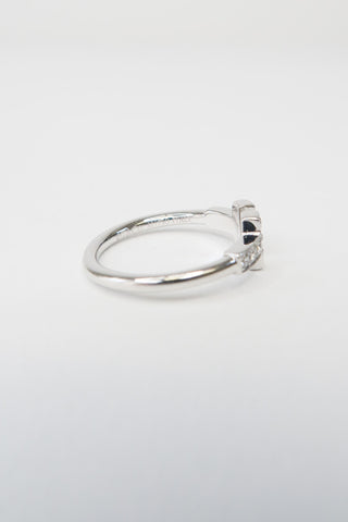 Tiffany & Co. 18K Diamond T Wire Ring - Designer Rings at The Find Luxury Resale - Vancouver, Canada