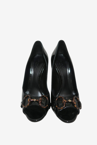 Gucci Patent Horsebit Pumps sz 5 - Designer pumps at The Find Luxury Resale - Vancouver, Canada