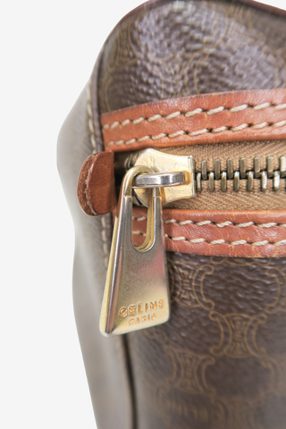 Celine Vintage Macadam Vanity Handbag - Designer Handbags at The Find Luxury Resale - Vancouver, Canada