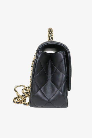 Chanel Quilted Top Handle Bag - Designer Handbags at The Find Luxury Resale - Vancouver, Canada