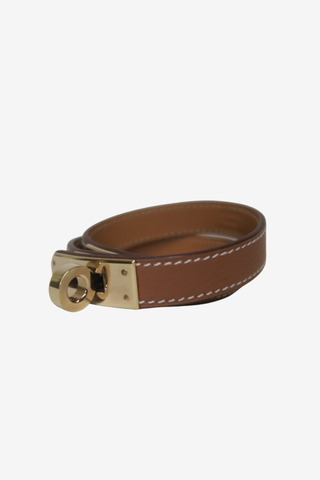 Hermes Kelly Double Tour Bracelet - Designer Bracelet at The Find Luxury Resale - Vancouver, Canada