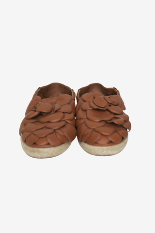 Valentino Leather Floral Print Espadrilles sz 41 - Designer shoes at The Find Luxury Resale - Vancouver, Canada