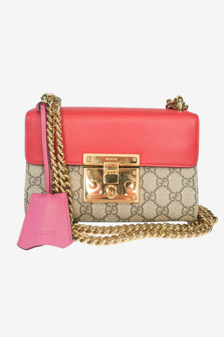 Gucci GG Supreme Padlock Small - Designer handbag at The Find Luxury Resale - Vancouver, Canada