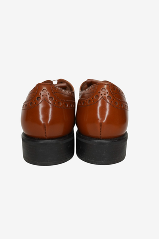 Miu Miu Leather Oxfords sz 36.5 - Designer Loafers at The Find Luxury Resale - Vancouver, Canada