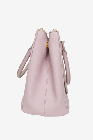 Prada Saffiano Leather Galleria Tote Pink - Designer Handbags at The Find Luxury Resale - Vancouver, Canada