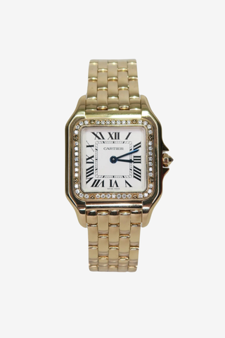 Cartier Panthère de Cartier Watch Gold Diamond 27mm - Designer watch at The Find Luxury Resale - Vancouver, Canada