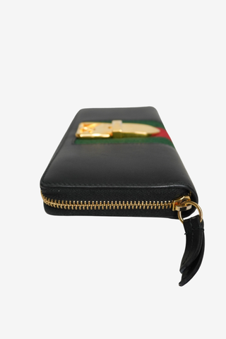 Gucci Black Web Wallet - Designer wallet at The Find Luxury Resale - Vancouver, Canada
