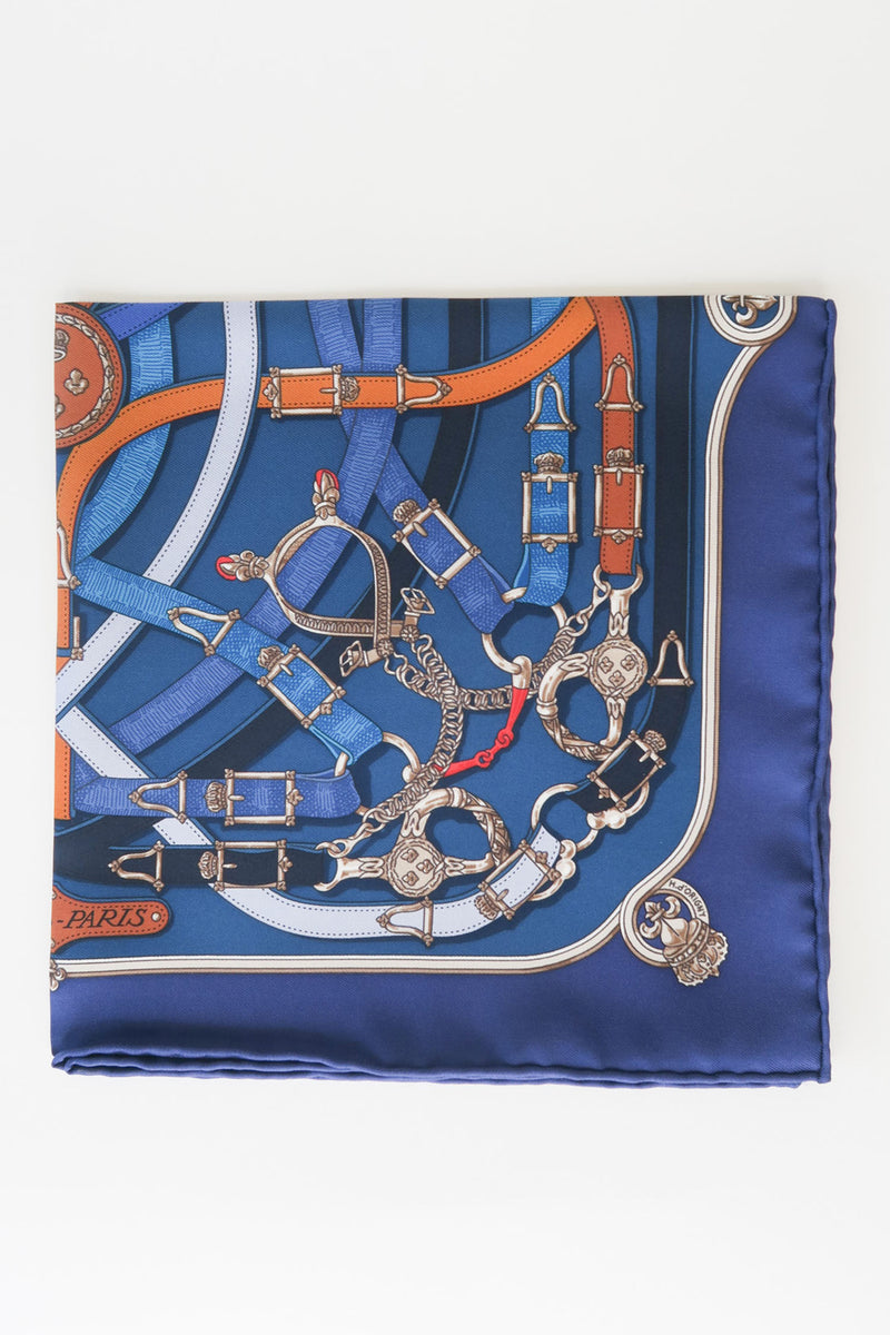 Hermès Cavalcadour Silk Scarf