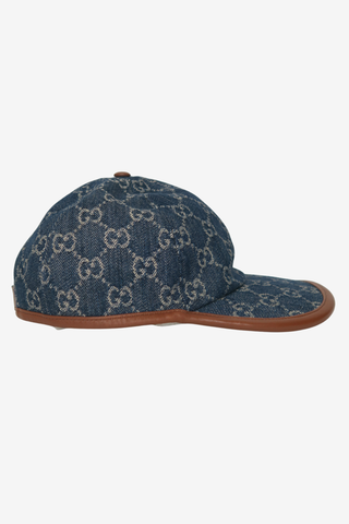 Gucci GG Denim Hat Sz S - Designer Hats at The Find Luxury Resale - Vancouver, Canada