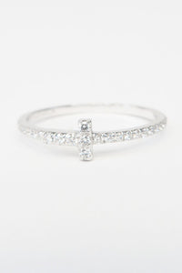 Tiffany & Co. 18K Diamond Wire Band Ring