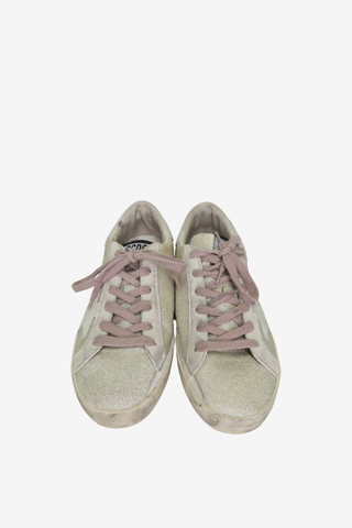 Golden Goose Glitter Sneakers sz 37 - Designer Sneakers at The Find Luxury Resale - Vancouver, Canada