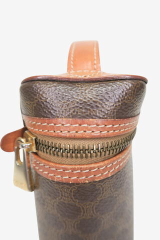 Celine Vintage Macadam Vanity Handbag - Designer Handbags at The Find Luxury Resale - Vancouver, Canada