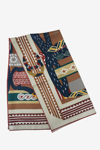Hermès Fantaisie d'Etriers Silk Scarf - Designer Scarves at The Find Luxury Resale - Vancouver, Canada