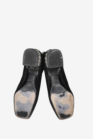 Miu Miu Suede Boots sz 36.5 - Designer boots at The Find Luxury Resale - Vancouver, Canada