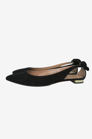 Aquazzura Suede Flats sz 36