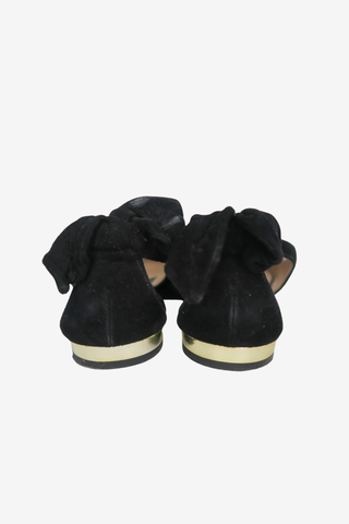 Aquazzura Suede Flats sz 36