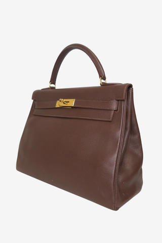 Hermès Courchevel Kelly Sellier 32 - Designer handbag at The Find Luxury Resale - Vancouver, Canada